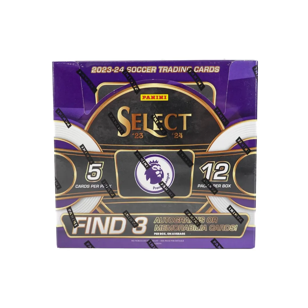 2023/24 Panini Select Premier League EPL Soccer Hobby Box