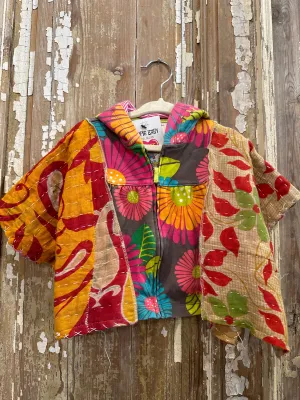 9m Up Cycled Kantha Poncho