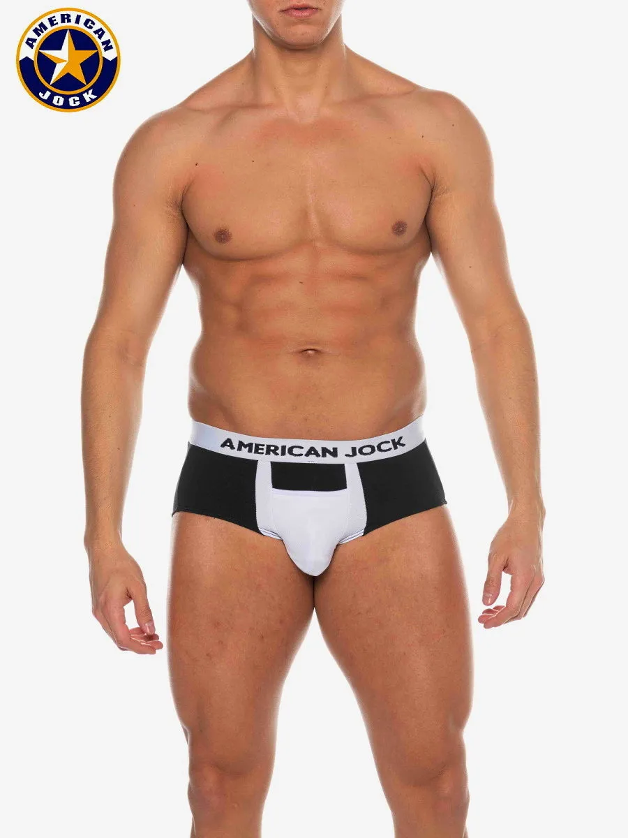 A J Basics Full Cut Brief