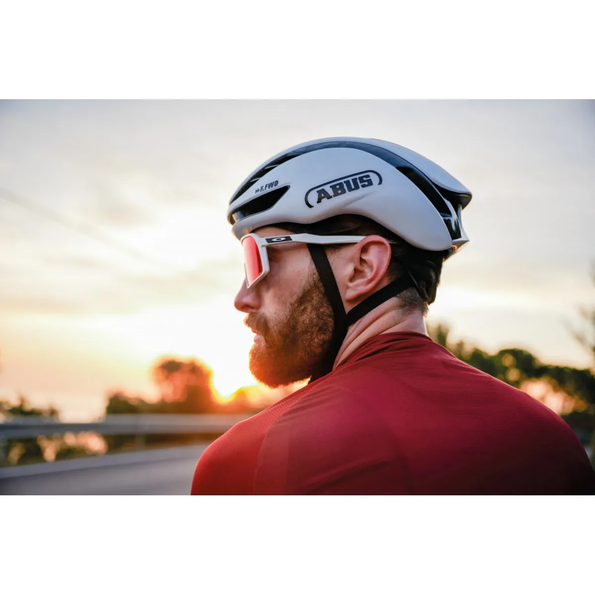 Abus Gamechanger 2.0 Bright White Helmet