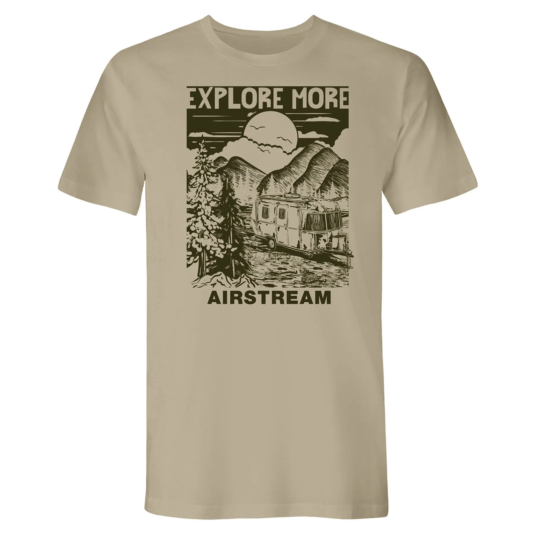 Airstream Explore More Mountains Sketch T-Shirt