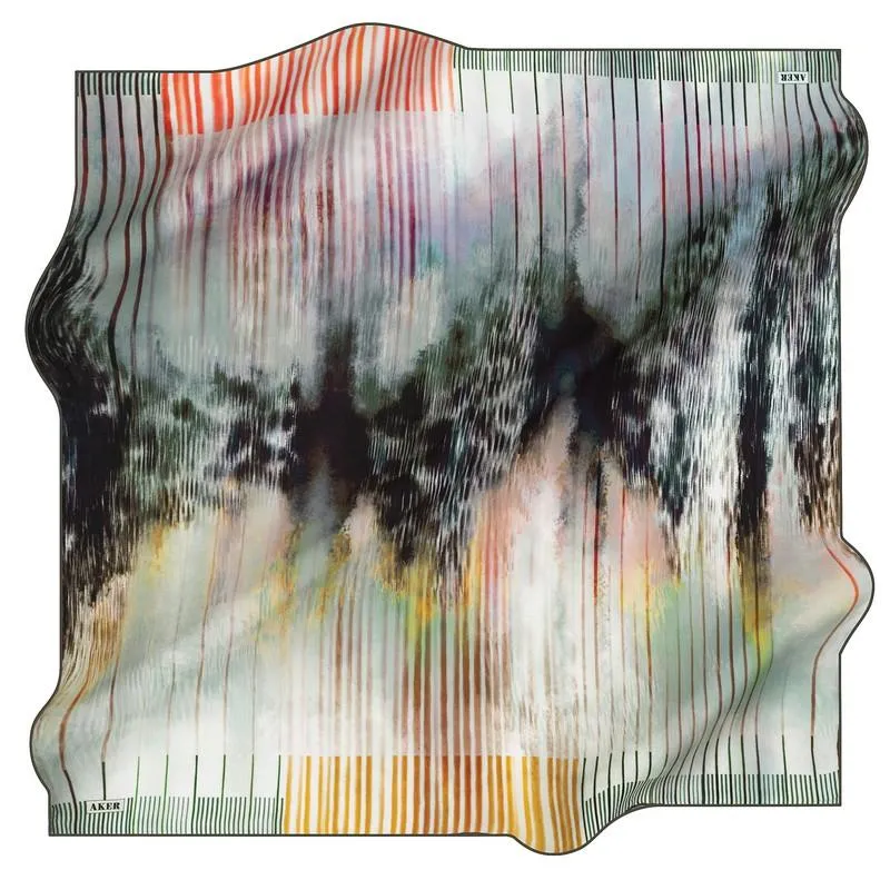 Aker Kalie Women Silk Scarf No. 52