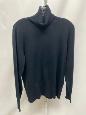 Apt 9 Size Large Black Long Sleeve Top