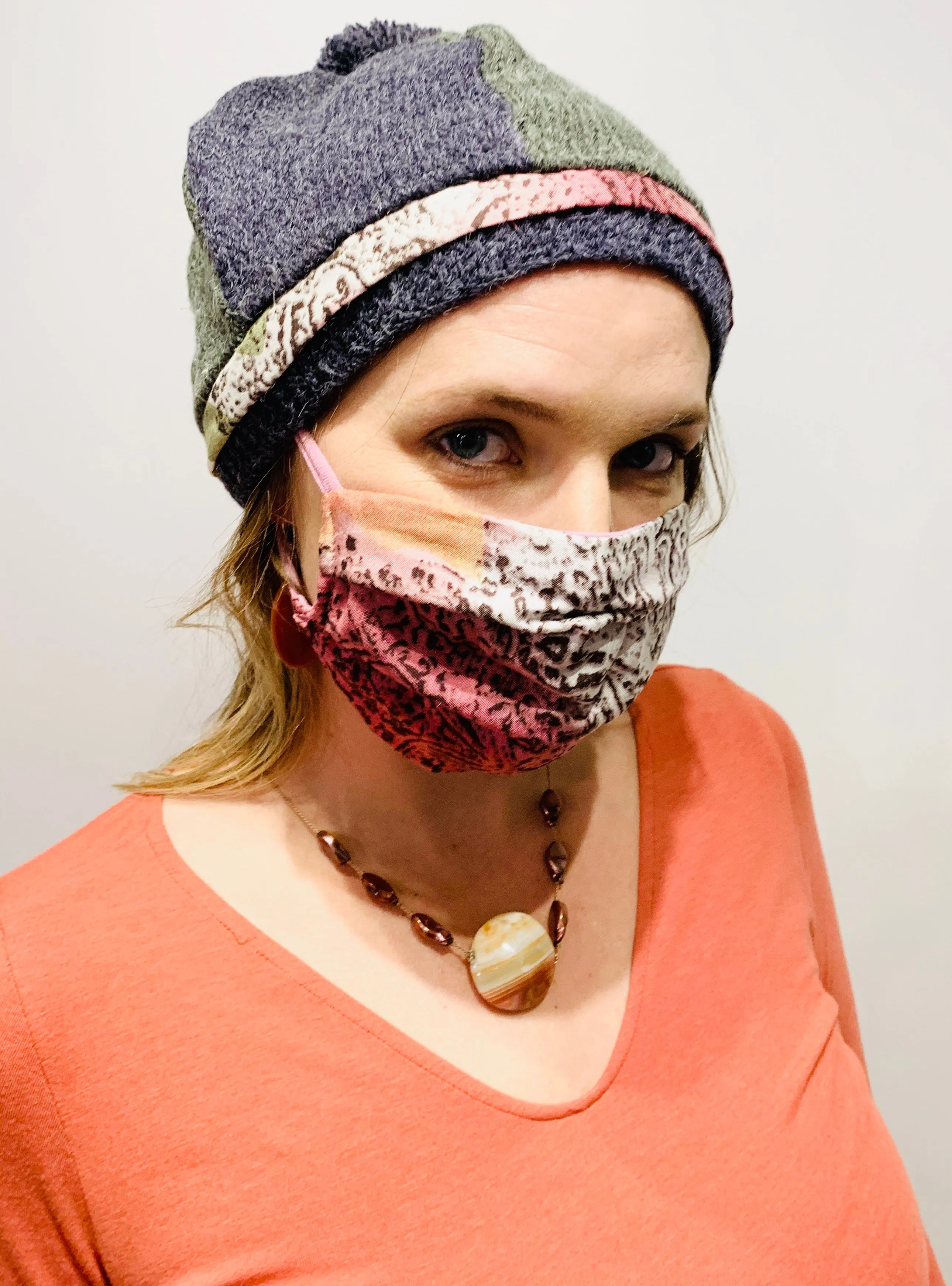 Artisan fall fashion forward hats/masks