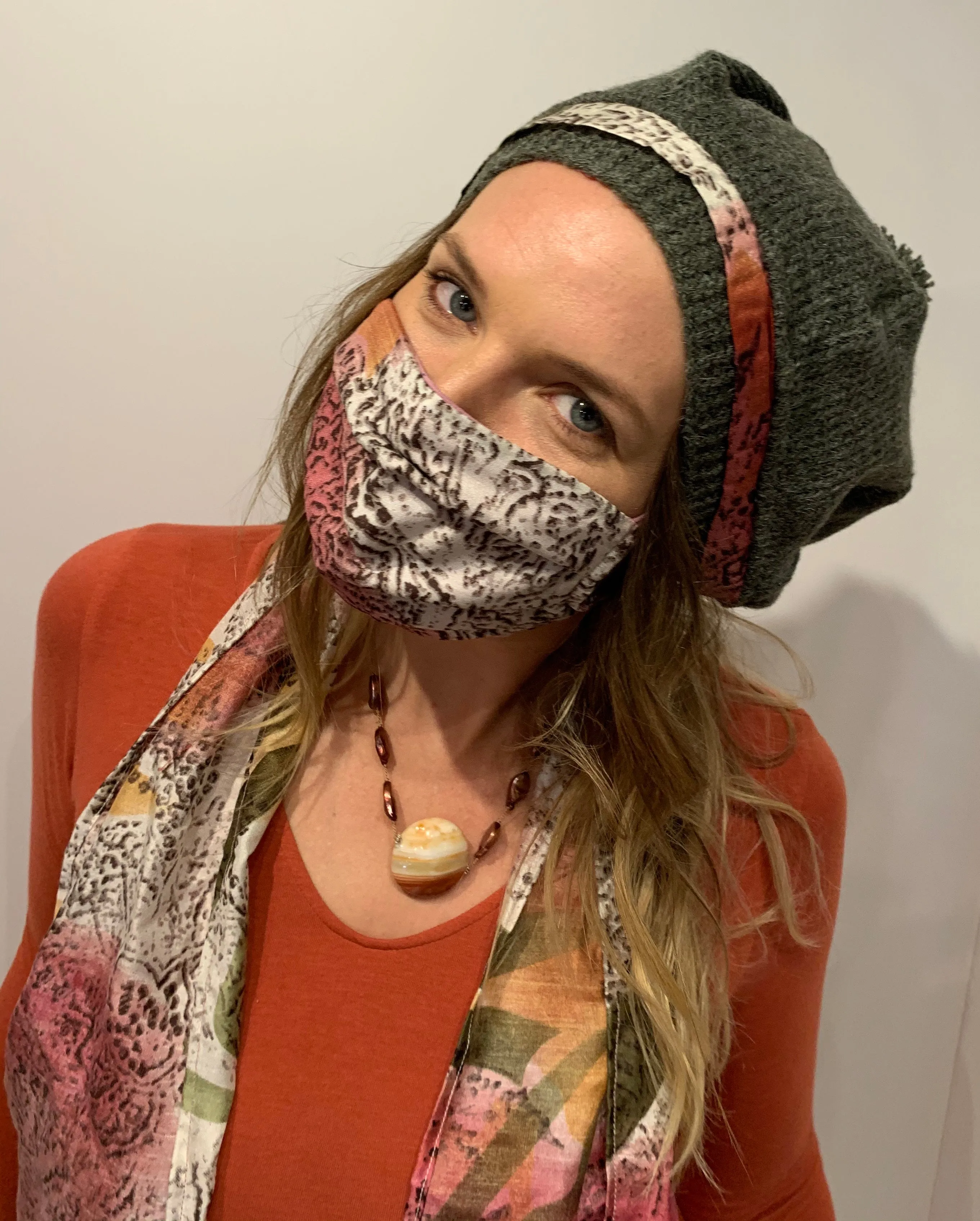 Artisan fall fashion forward hats/masks