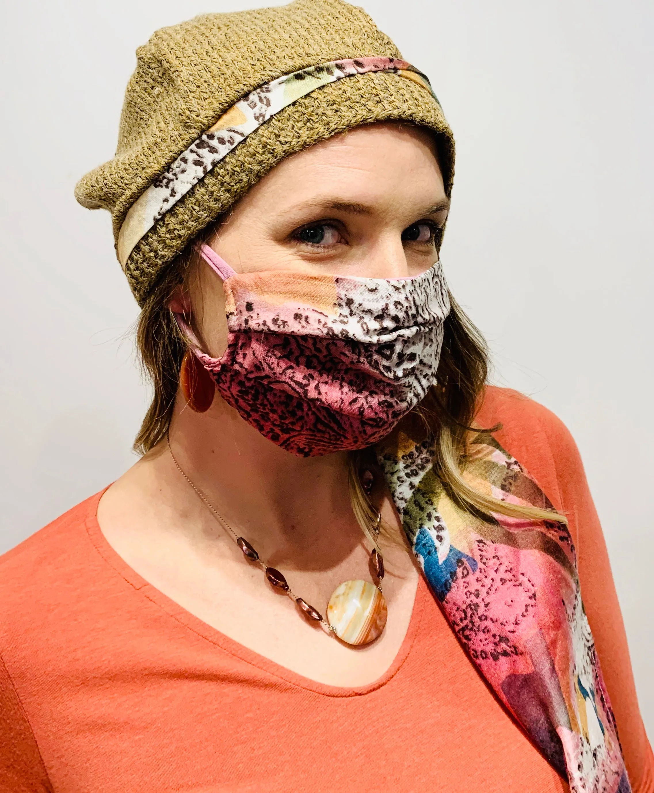 Artisan fall fashion forward hats/masks