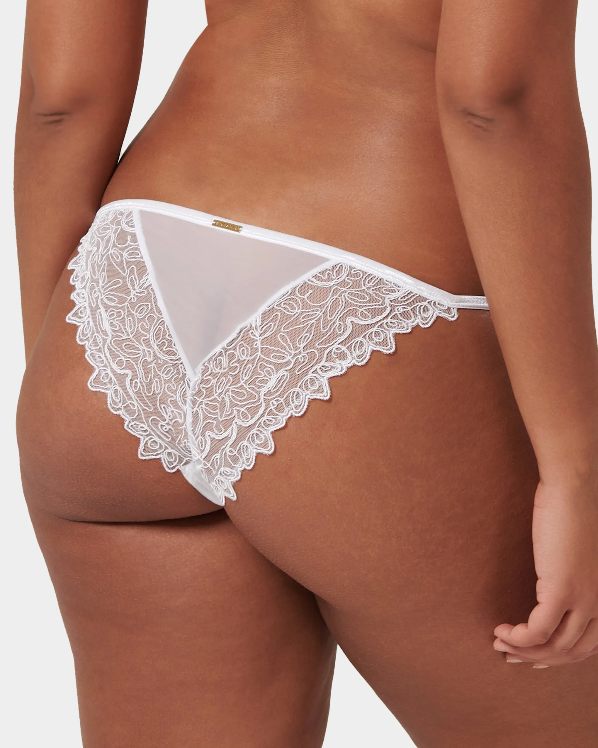 Audrey Brief White