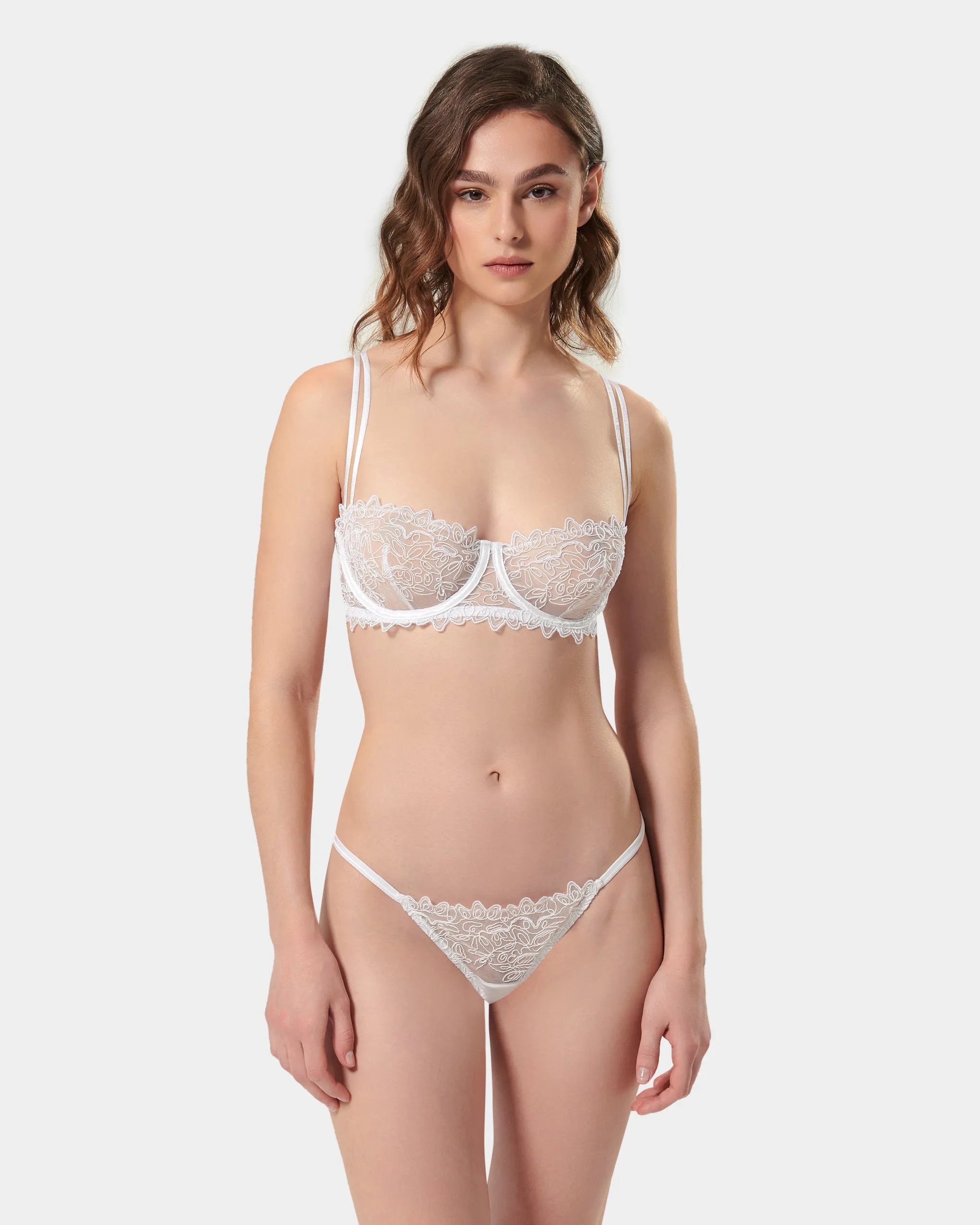 Audrey Brief White