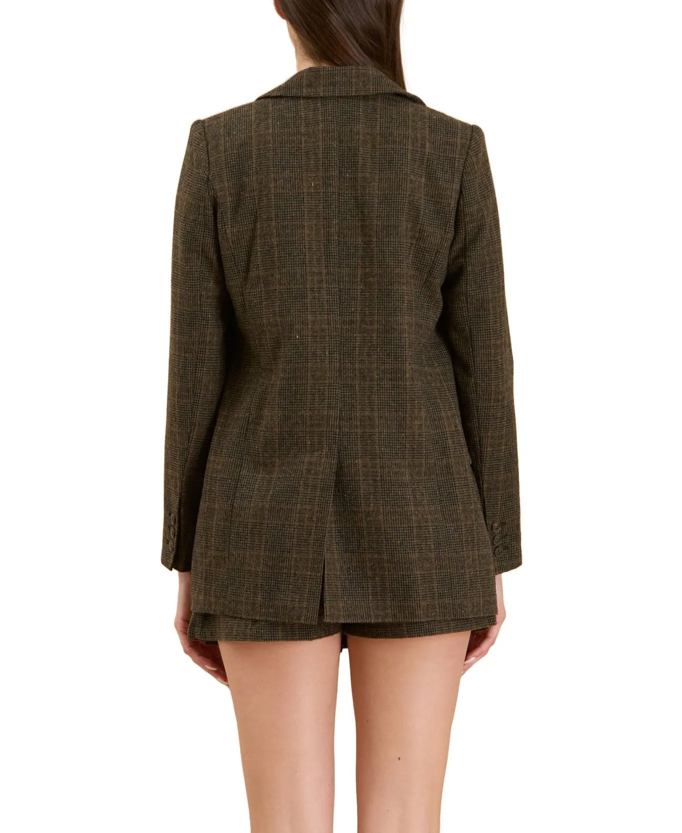 Beautiful Chaos Plaid Blazer