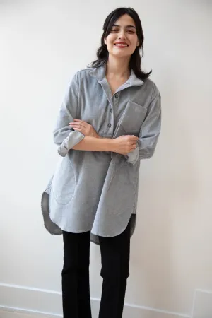 Bergfabel | Tania Shirt in Ice Velour Corduroy