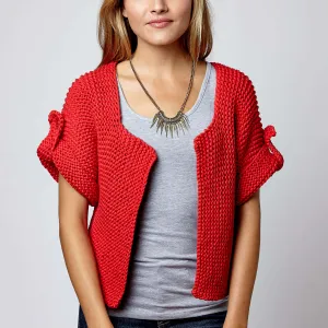 Bernat Side Street Knit Cardigan