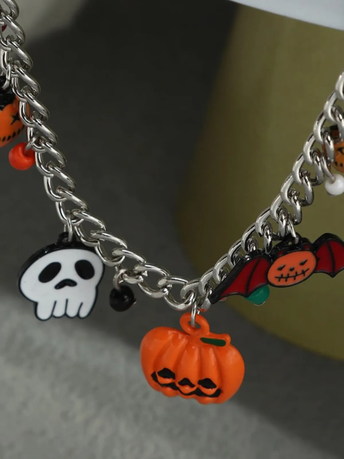 Bewitching Style Halloween Charm Necklace