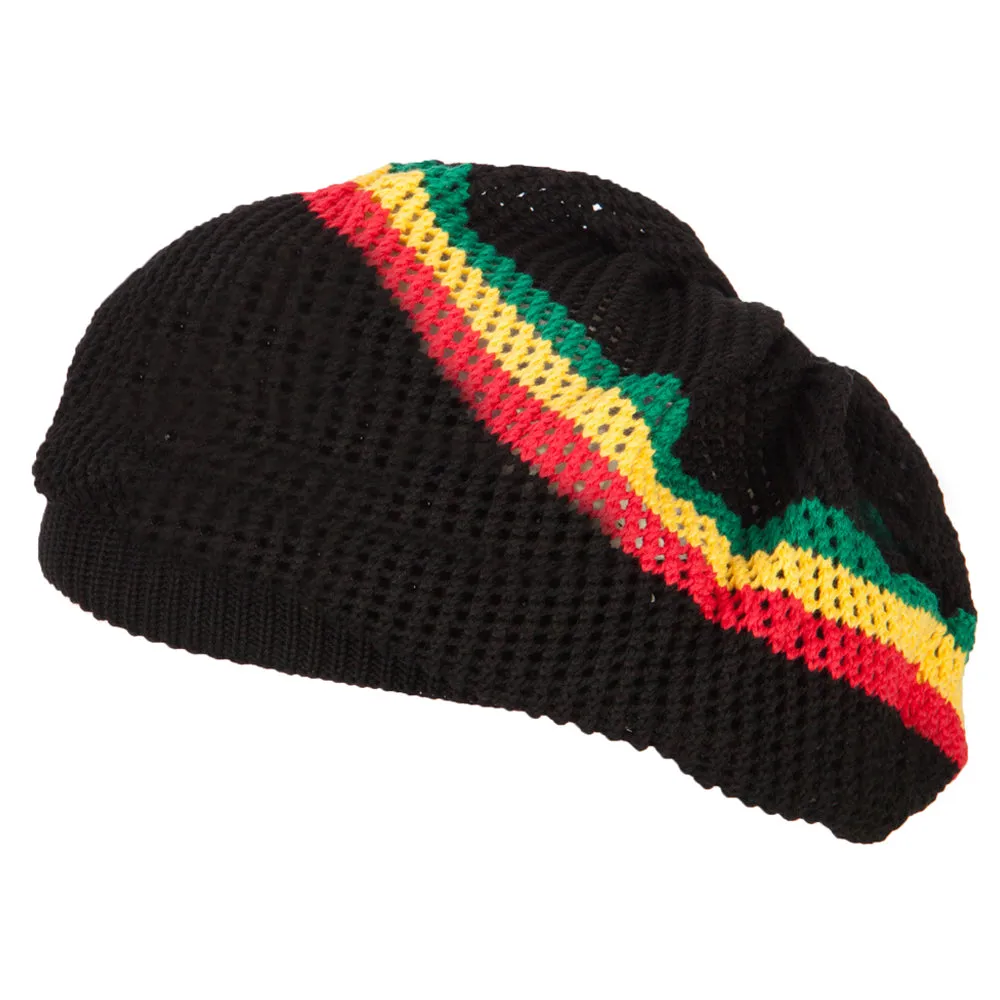 Big Size Mesh Deep Shell Beanie Hat