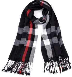 Black Burbs Scarf