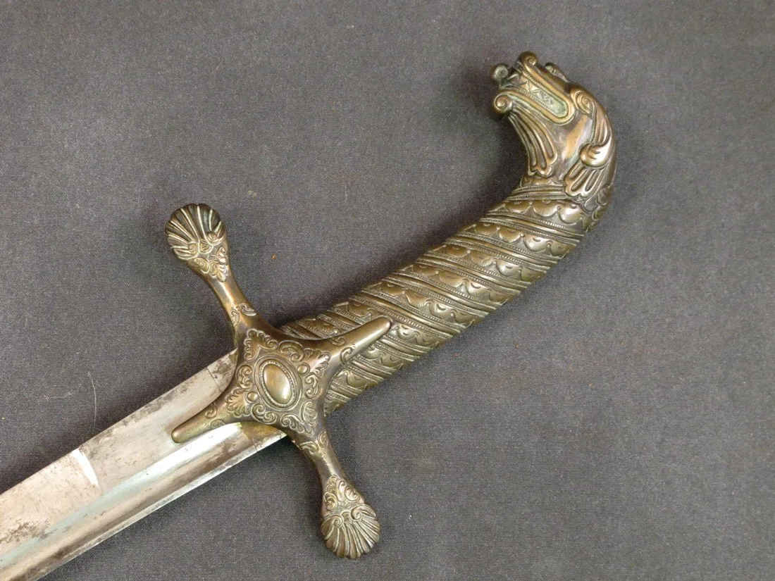 British Napoleonic Era Officer Prosser Made Scimitar Sword Circa 1795-1805