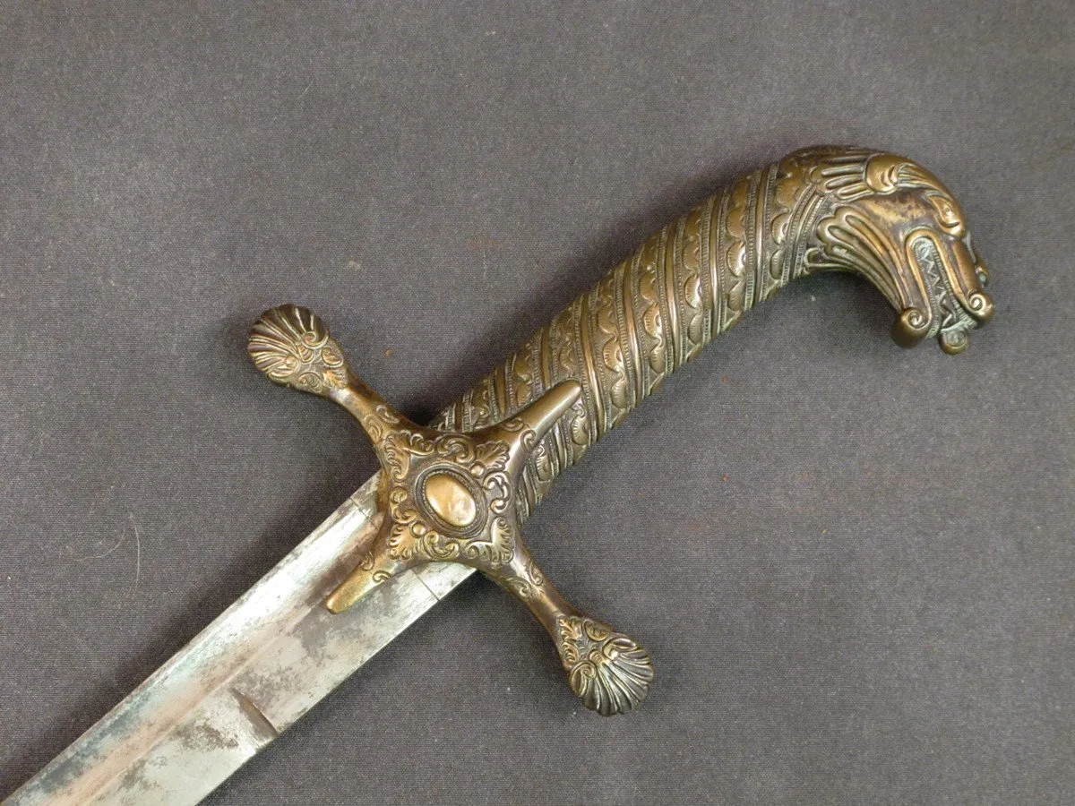 British Napoleonic Era Officer Prosser Made Scimitar Sword Circa 1795-1805