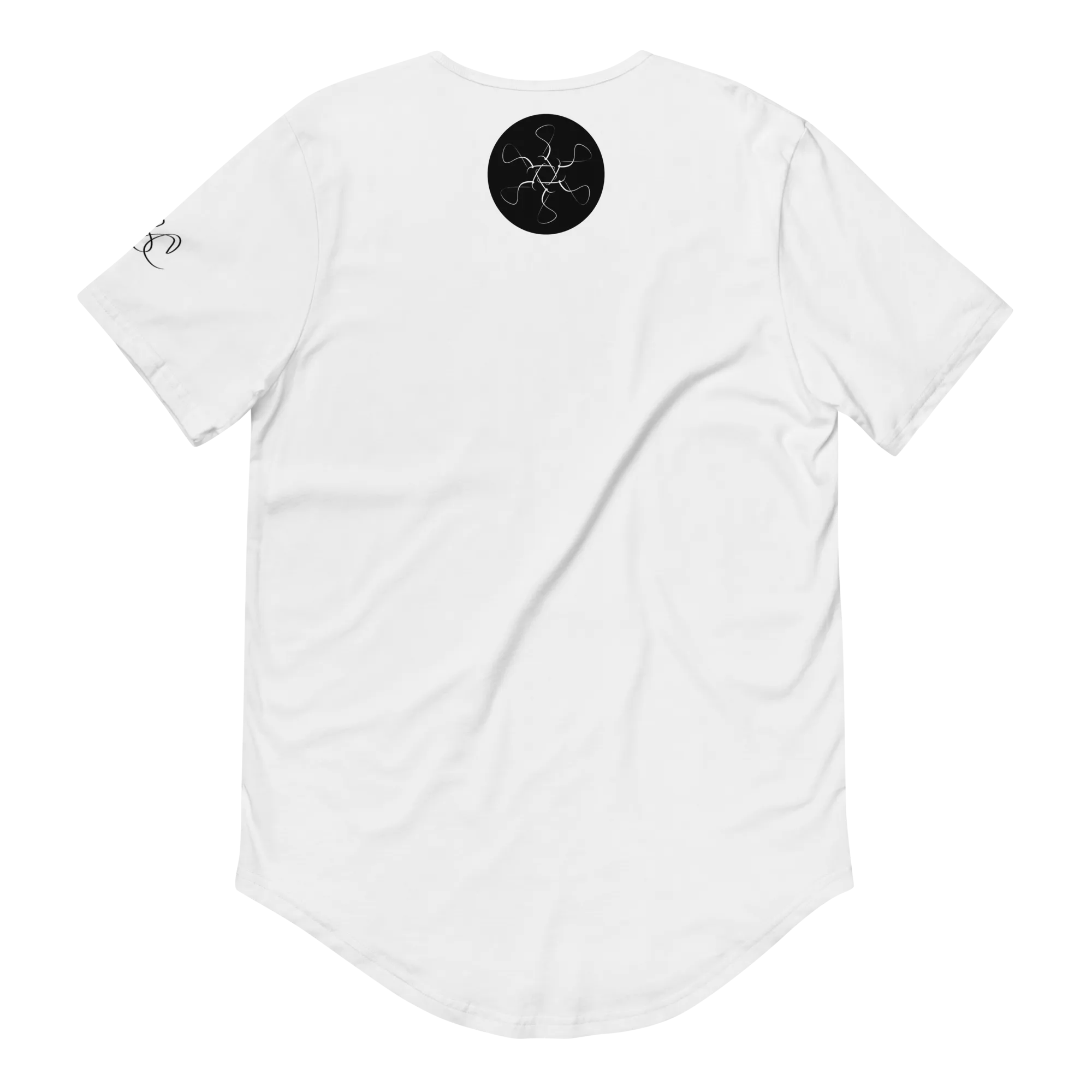 B/W SC Insignia Series ™ Men's Spherical  Hem T-Shirt - Steven Christopher Lifestyle Wear ™