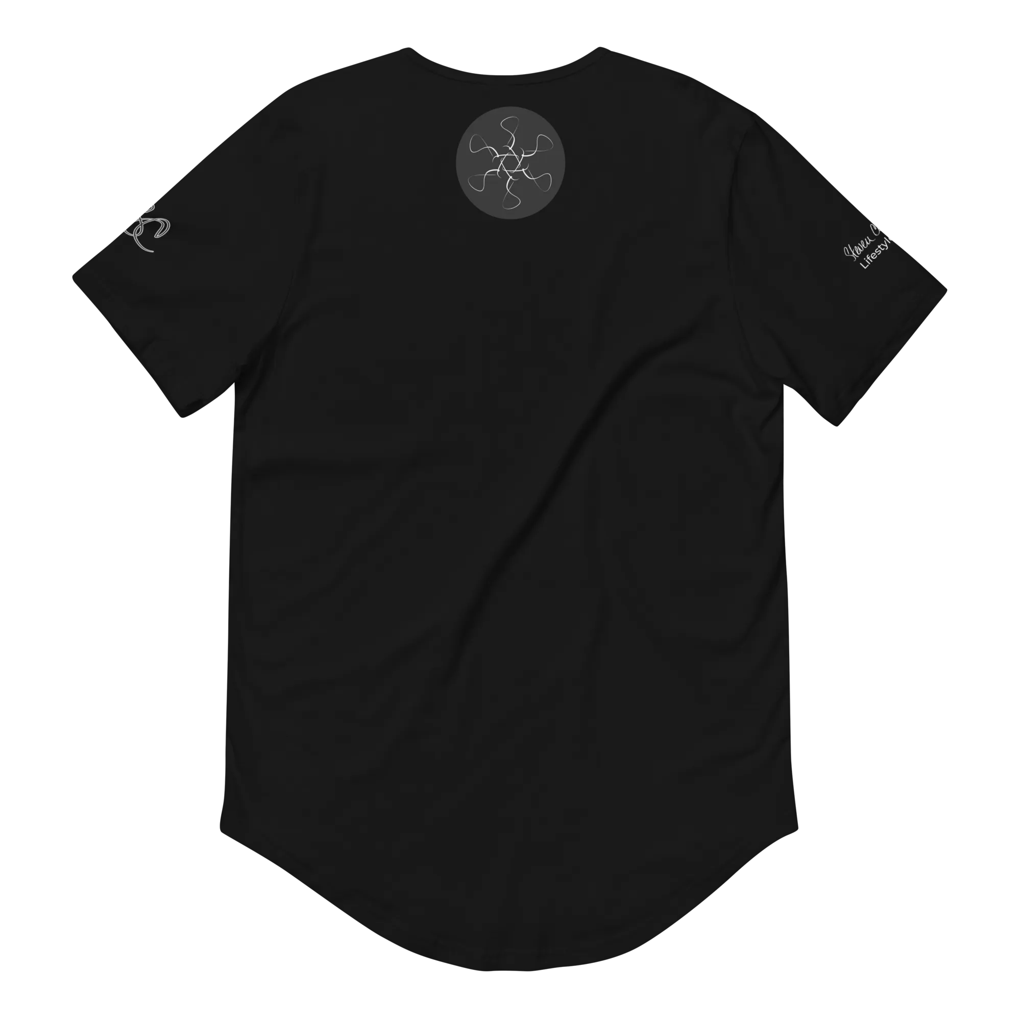 B/W SC Insignia Series ™ Men's Spherical  Hem T-Shirt - Steven Christopher Lifestyle Wear ™