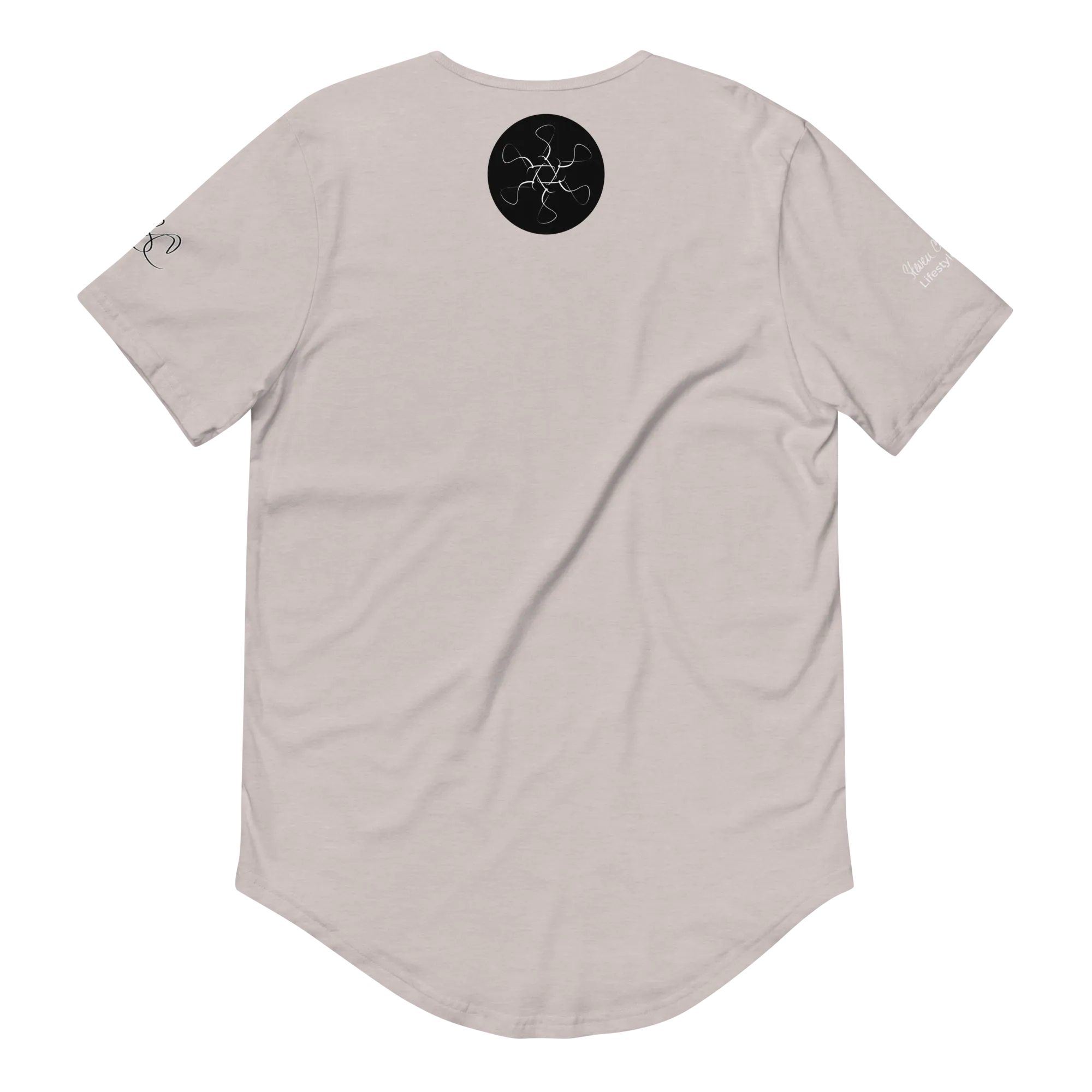 B/W SC Insignia Series ™ Men's Spherical  Hem T-Shirt - Steven Christopher Lifestyle Wear ™