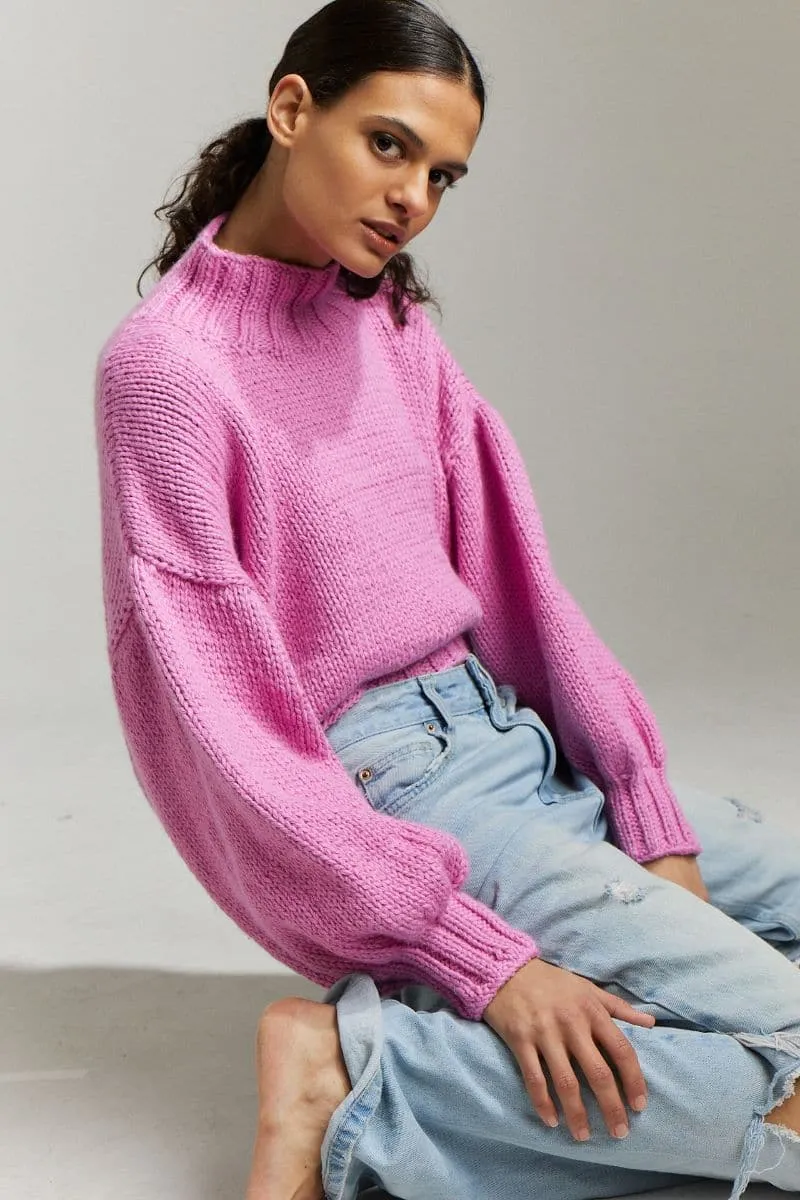 CANDY EVE MIDI TURTLENECK SWEATER