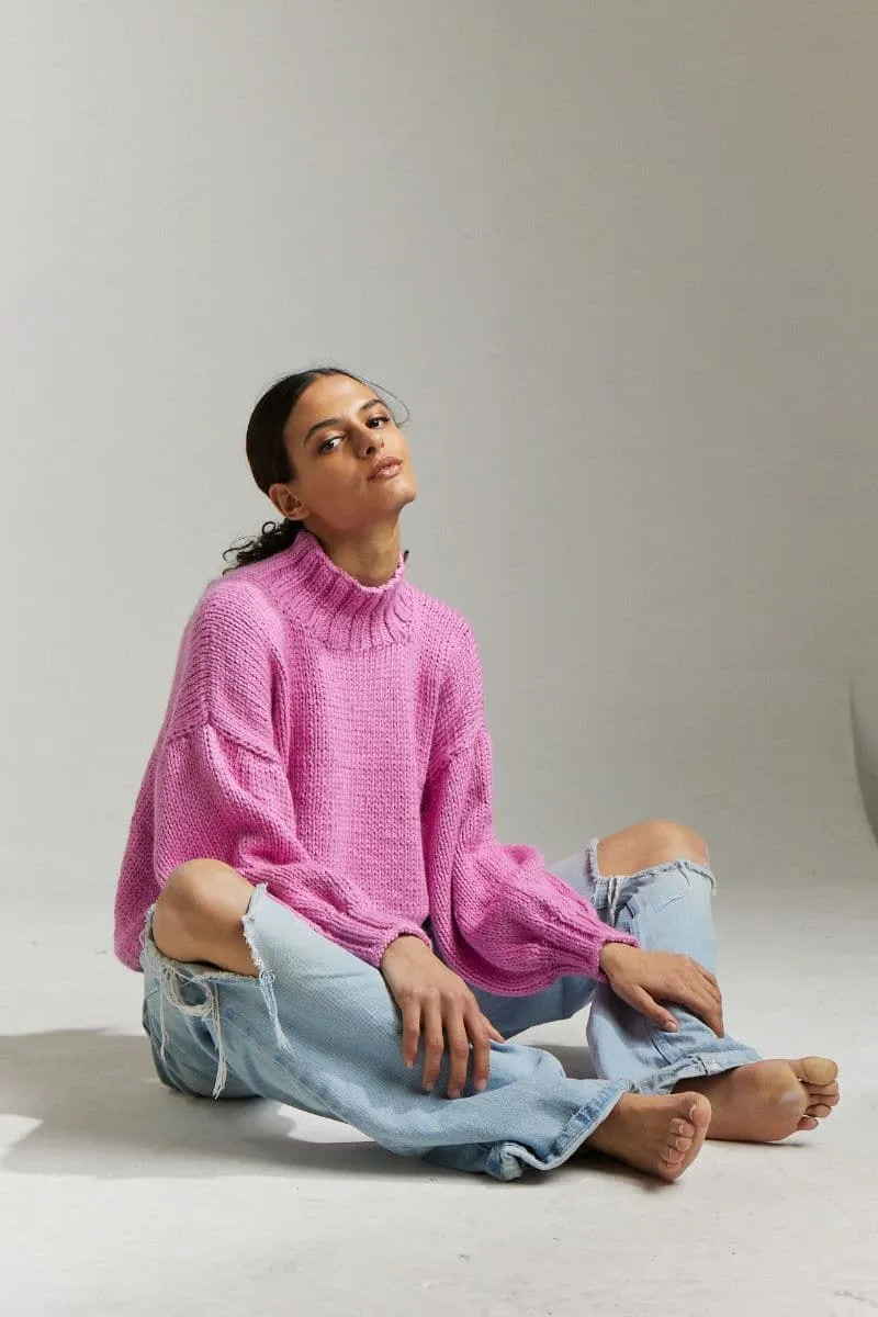 CANDY EVE MIDI TURTLENECK SWEATER