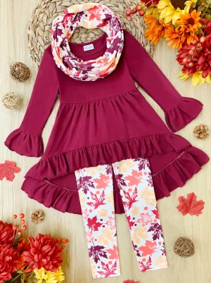 Change Is Good Tunic, Scarf, and Legging Set