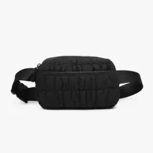 Chrissy Quilted Puffy Belt Bag w/ Nylon Strap