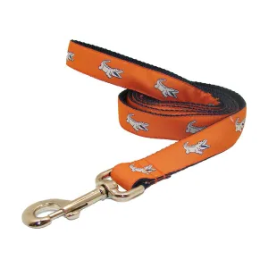 Citrus Orange NOLAgator Dog Leash