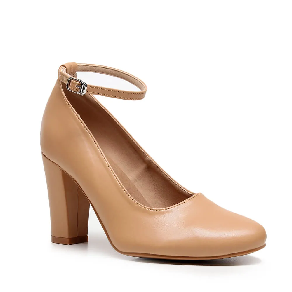 Claudine Wide Fit - Truly Nude Shade Three - Street Sole