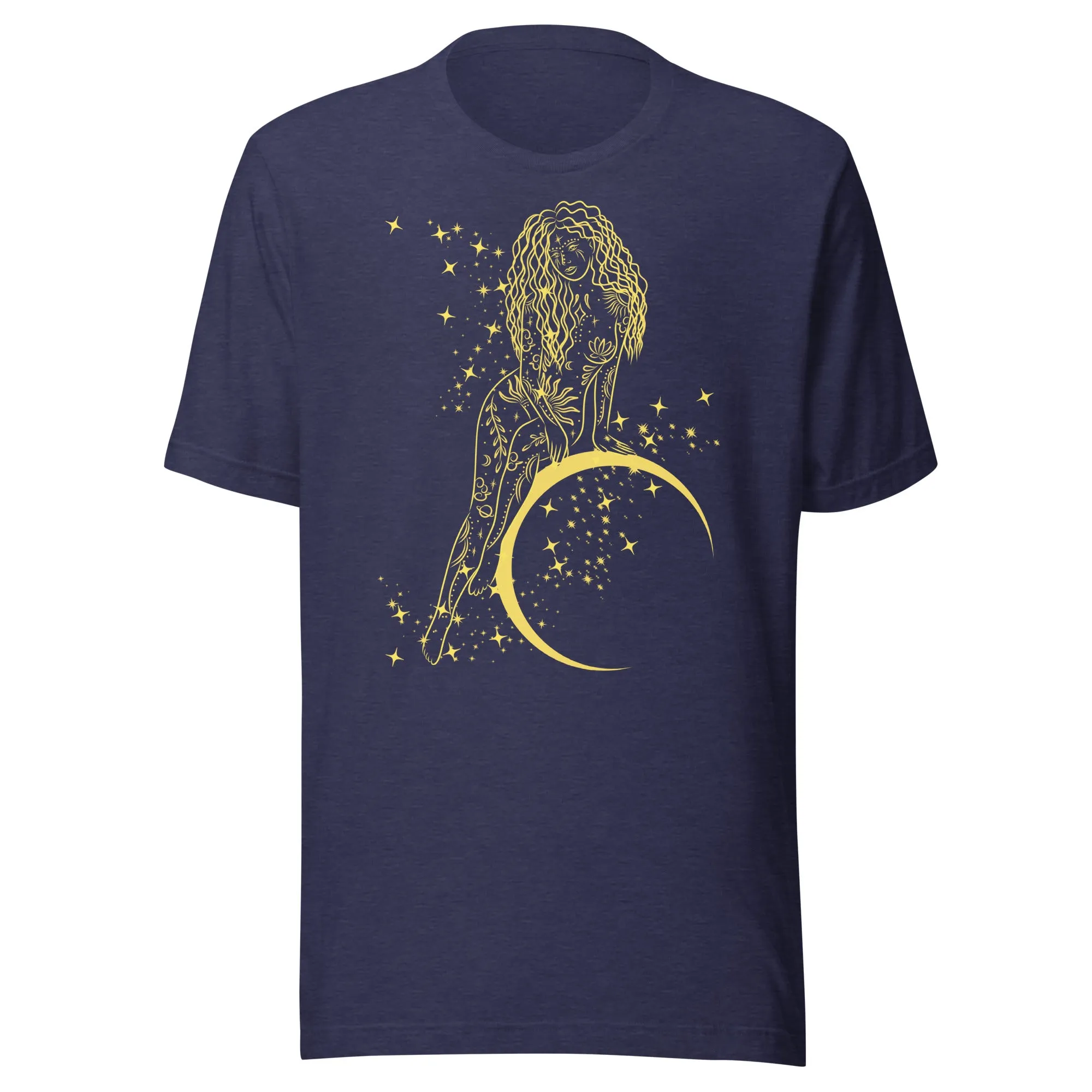 Cosmic Goddess Celestial Tee - Cosmic Design T-Shirt, ALL COLORS