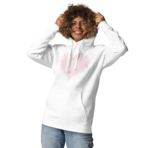 Cute Heart Warm & Cozy Hoodie, lioness-love