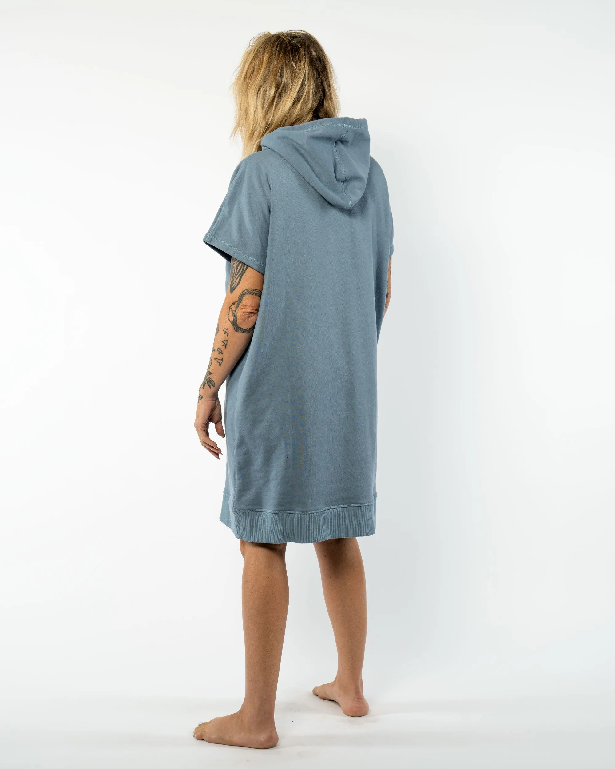 Daily Eco Slate Poncho - Medium