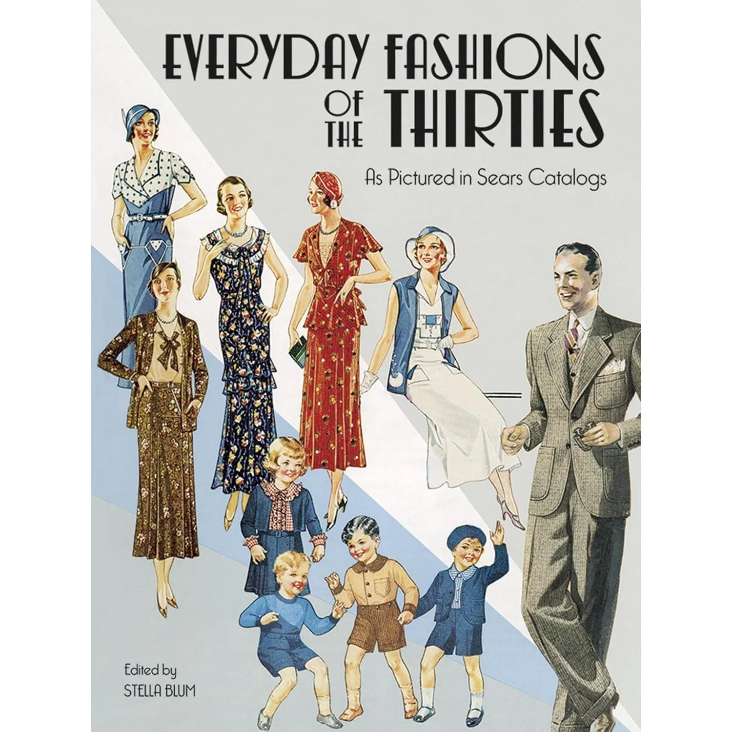 Dover Book: Everyday Fashions of the Thirties Paperback