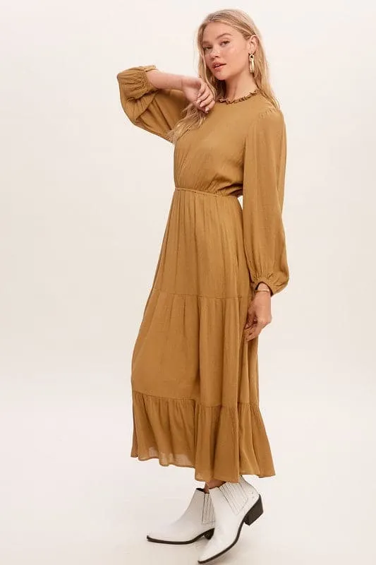 Easy Living Woven Maxi Dress