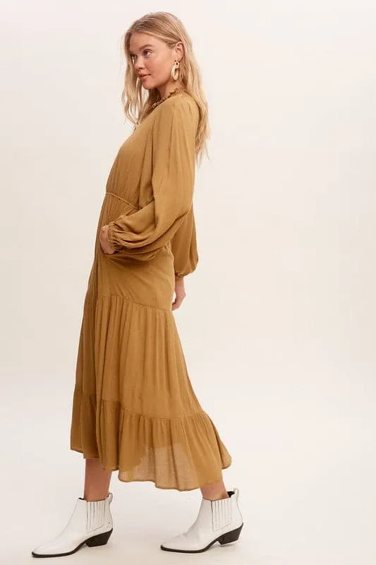 Easy Living Woven Maxi Dress