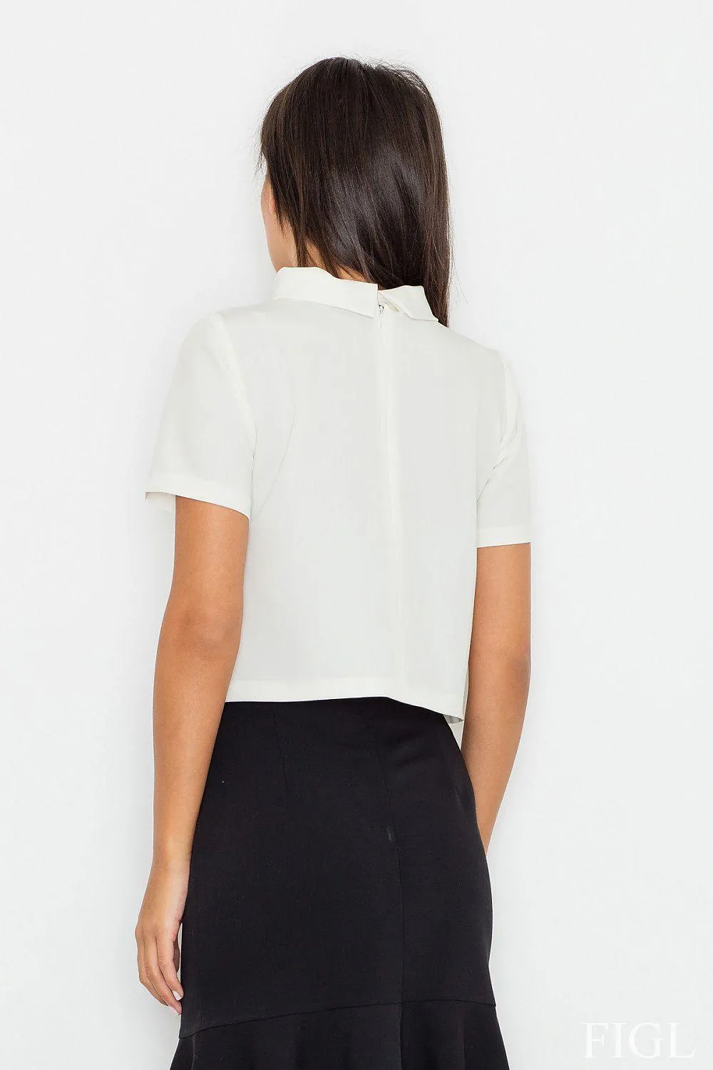 Elegant Layered Turtleneck Blouse with Hidden Zipper - Your Ultimate Style Staple