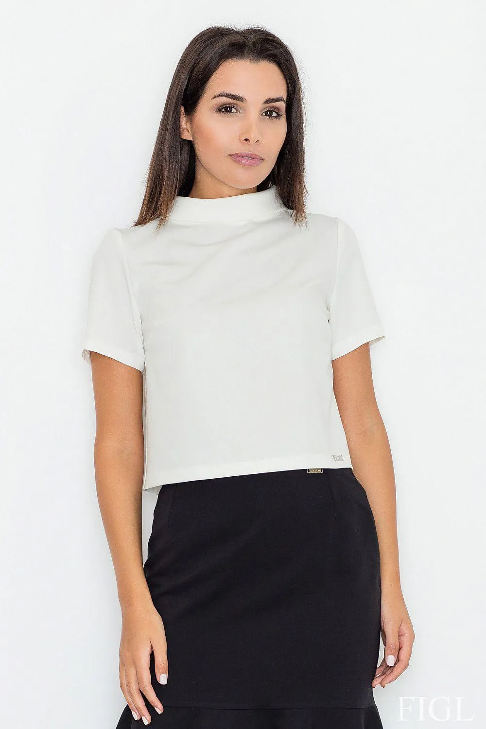 Elegant Layered Turtleneck Blouse with Hidden Zipper - Your Ultimate Style Staple