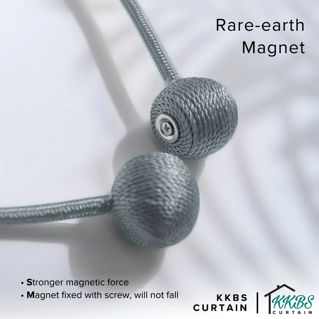 Ellie Magnetic Earbud Curtain Tieback