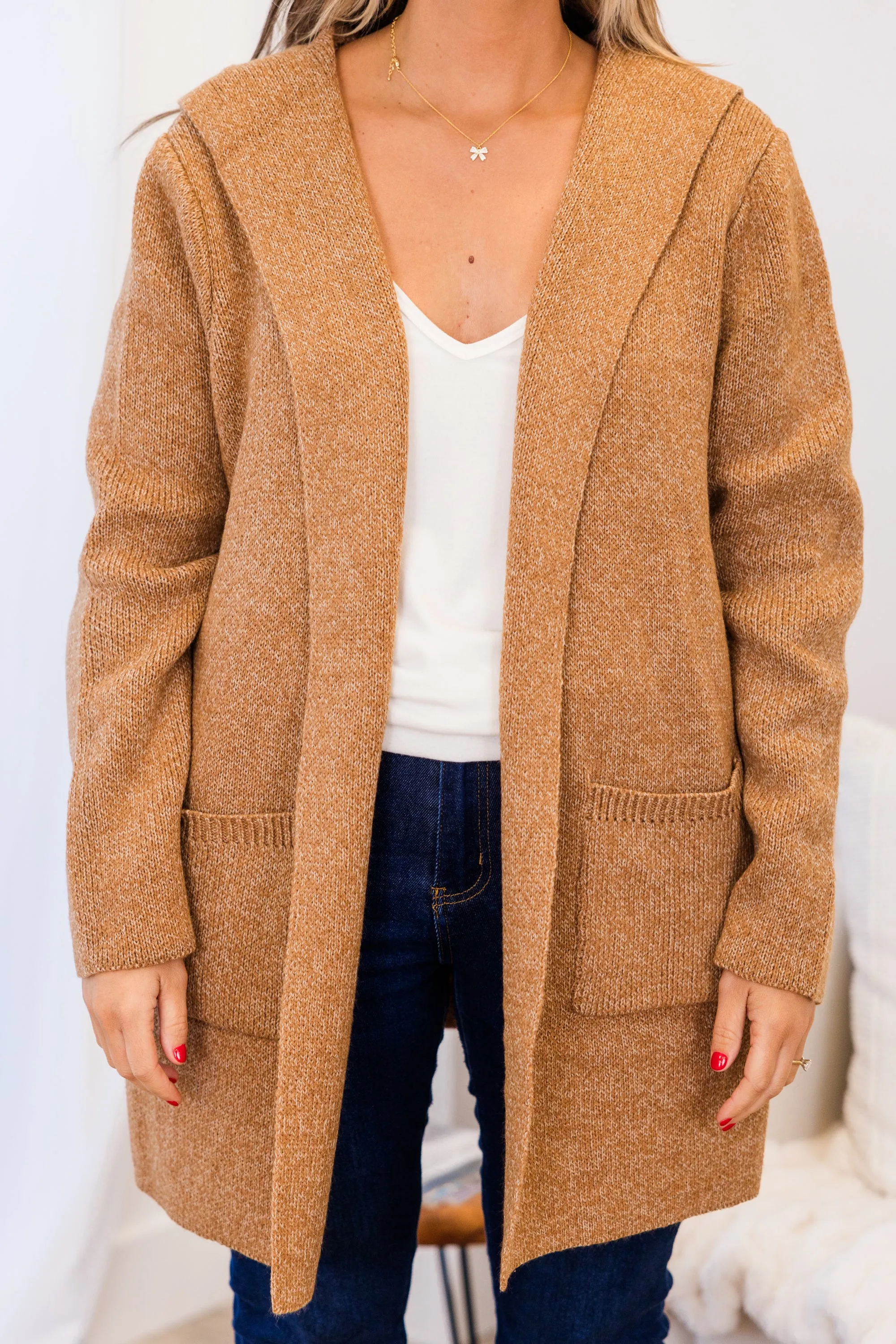 Fall Beyond Cardigan, Brown