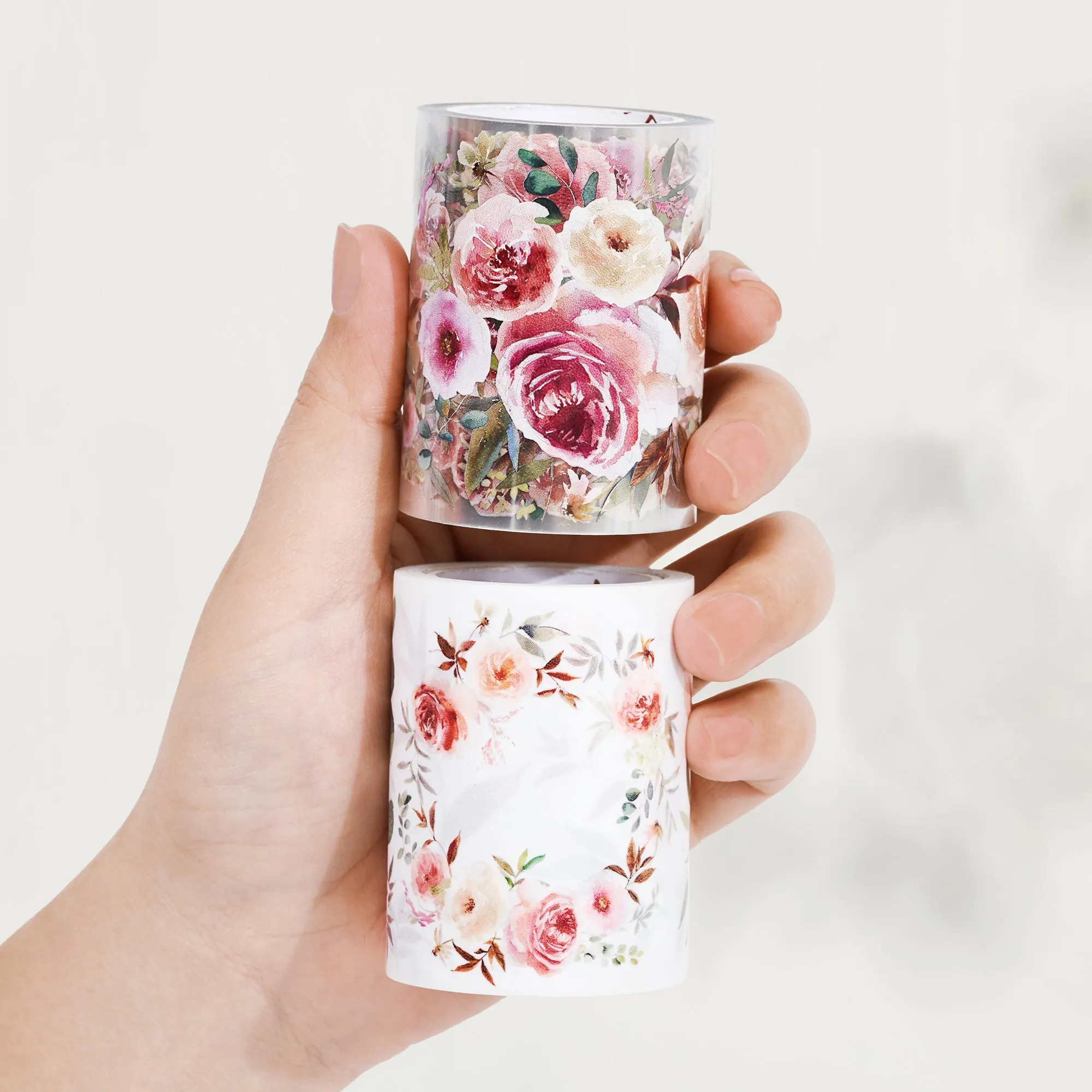 Fall Flowers Wide Washi / PET Tape by The Washi Tape Shop