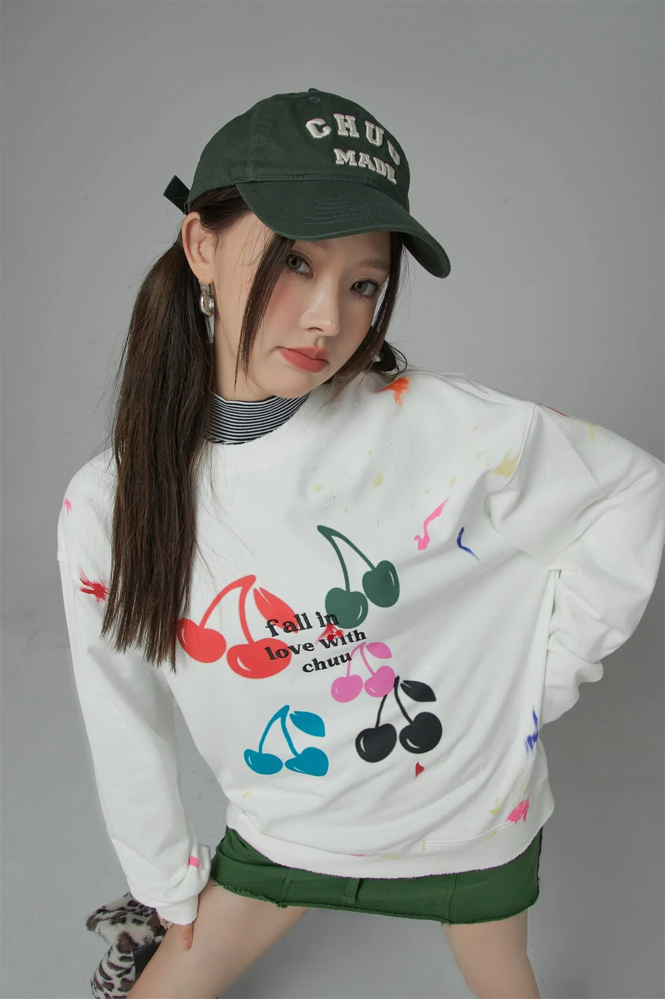 Fall In Love With Chuu Cherry Sweatshirt