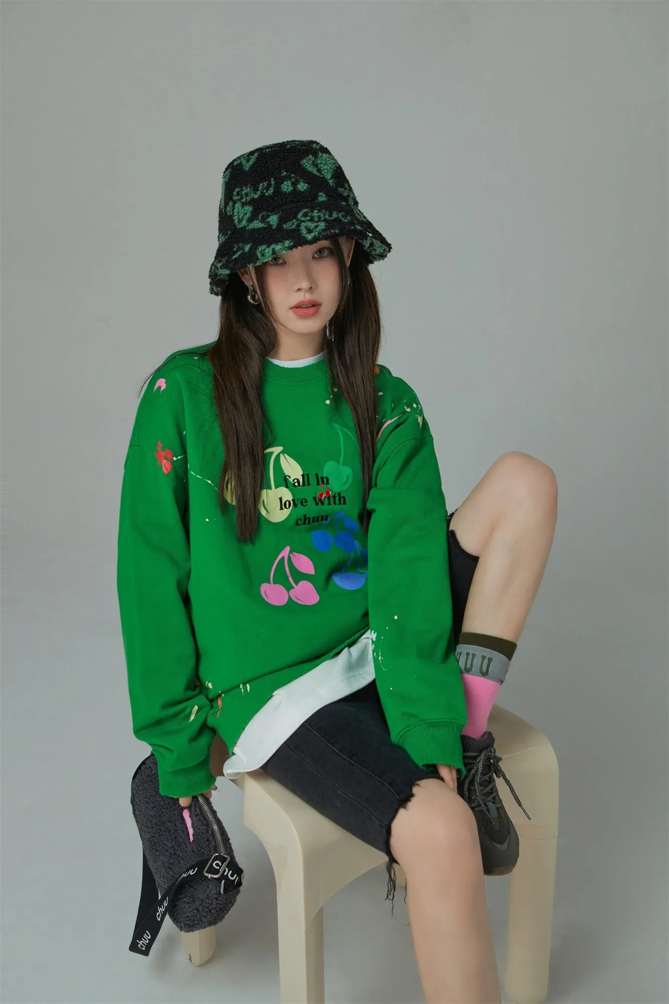 Fall In Love With Chuu Cherry Sweatshirt