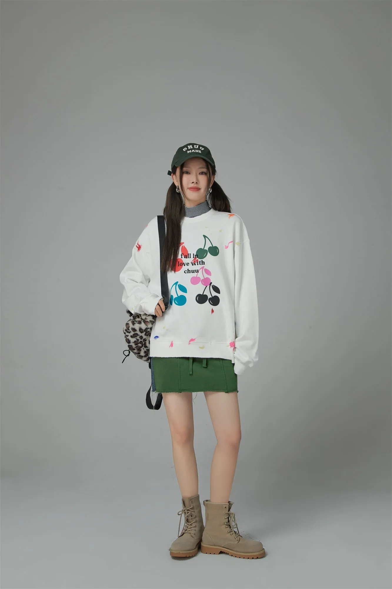 Fall In Love With Chuu Cherry Sweatshirt