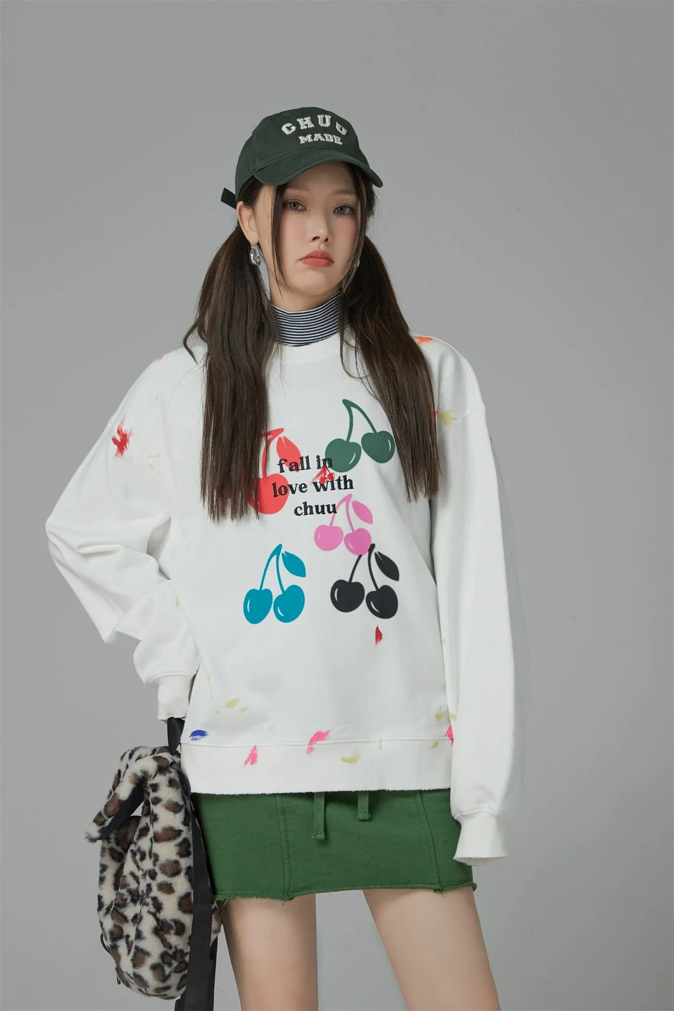 Fall In Love With Chuu Cherry Sweatshirt