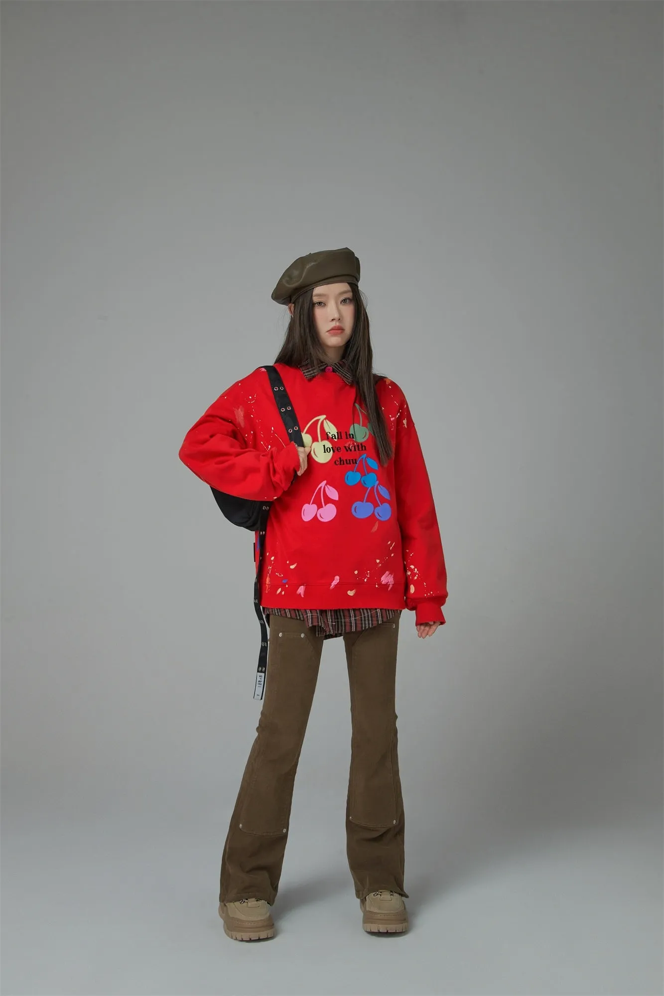 Fall In Love With Chuu Cherry Sweatshirt