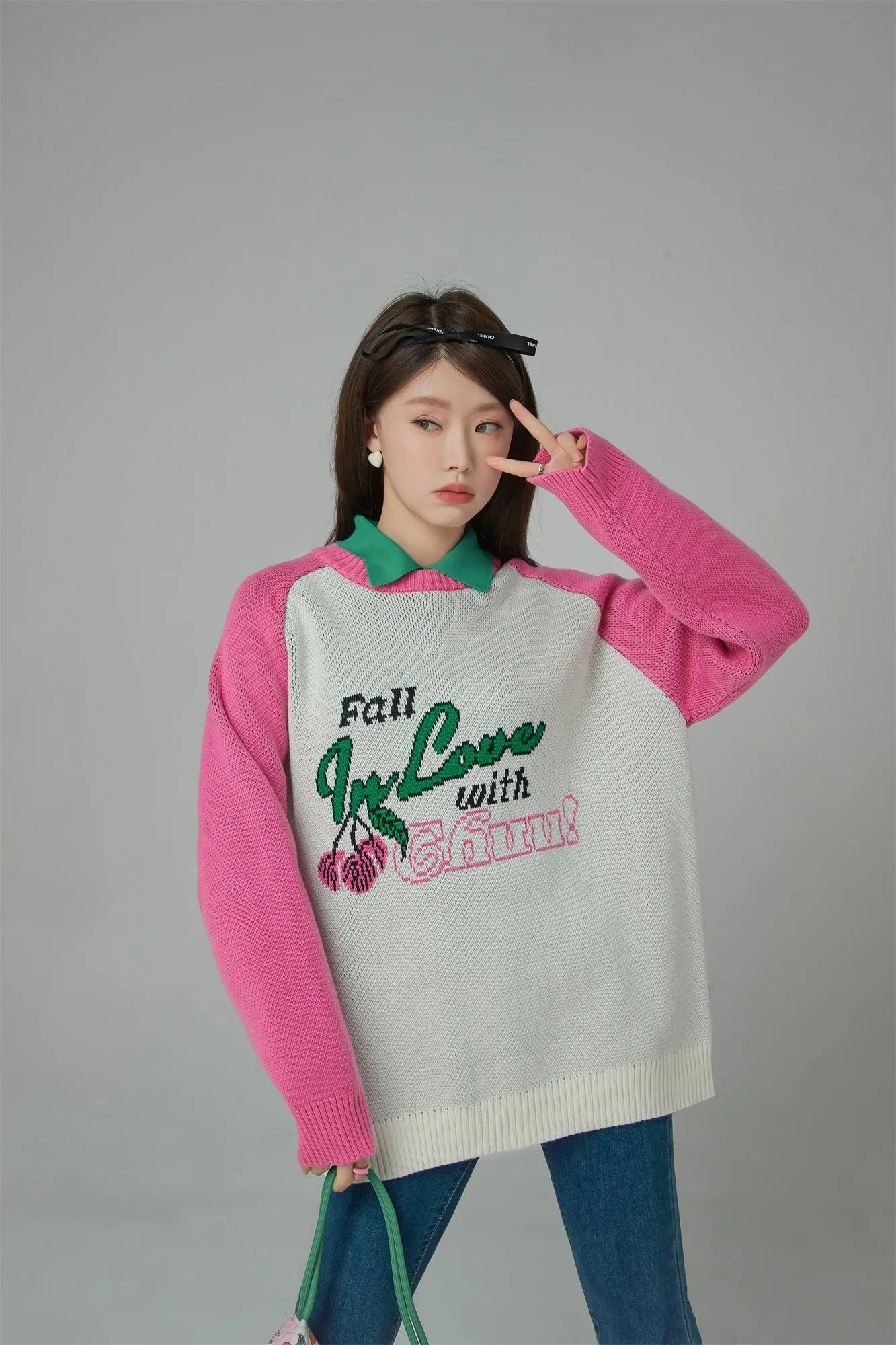 Fall In Love With You Knit Sweater