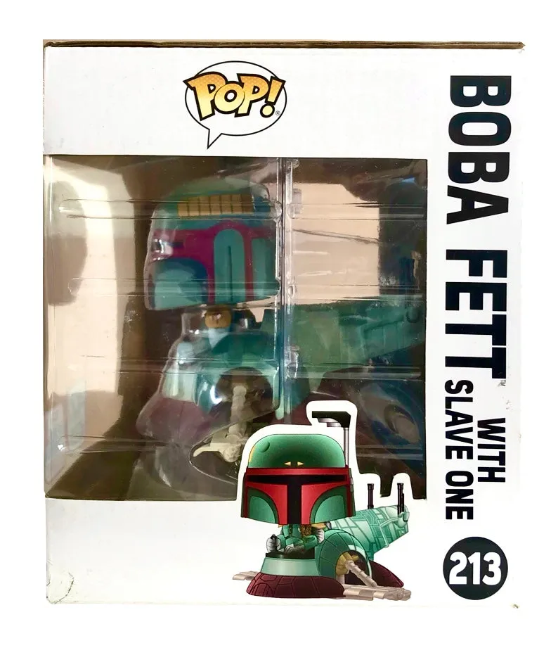 Funko Pop Vinyl Bobblehead Boba Fett W/Slave 1 #213