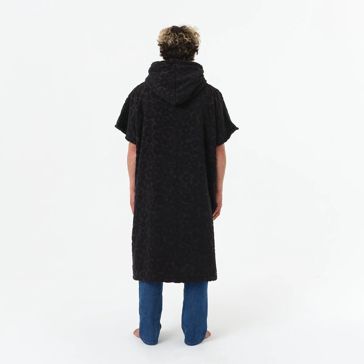 Ginny Extra-Warm Poncho - Black