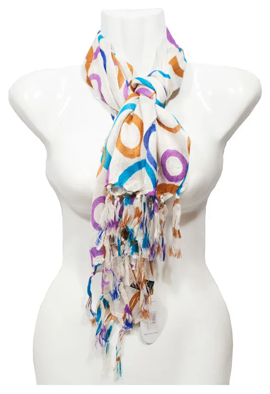 Girls Printed Fashion Casual Fall / Spring Scarves Wholesale