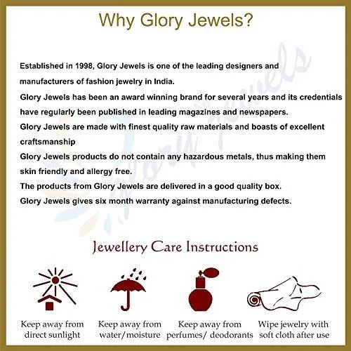 Glory Jewels Rhodium and Gold Plated Brass Chain for Men